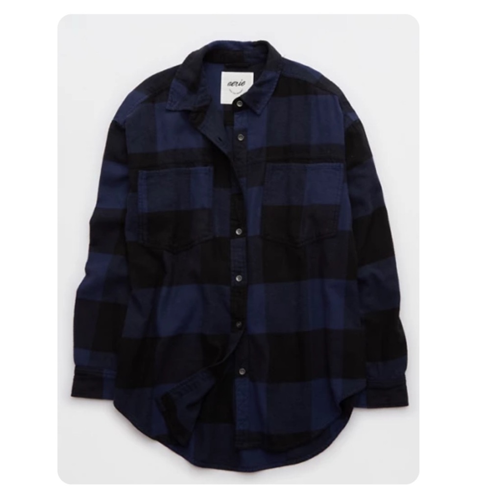 AERIE flannel shirt. Size M. Oversized fit.